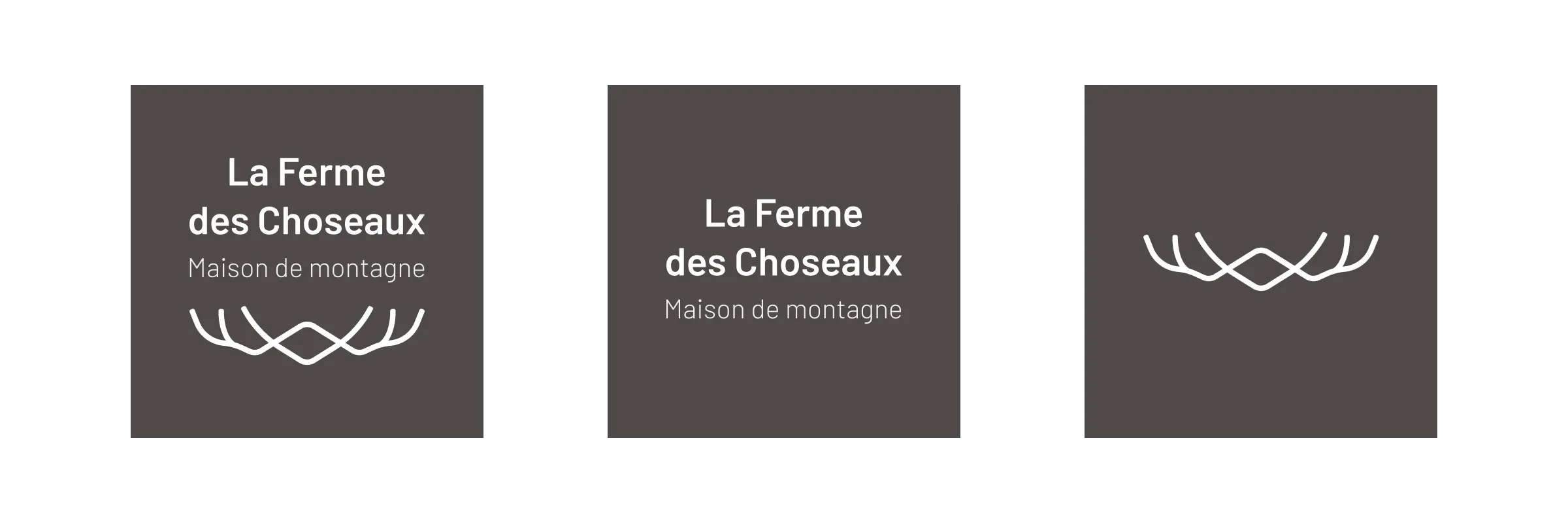 La Ferme des Choseaux logo inspiration