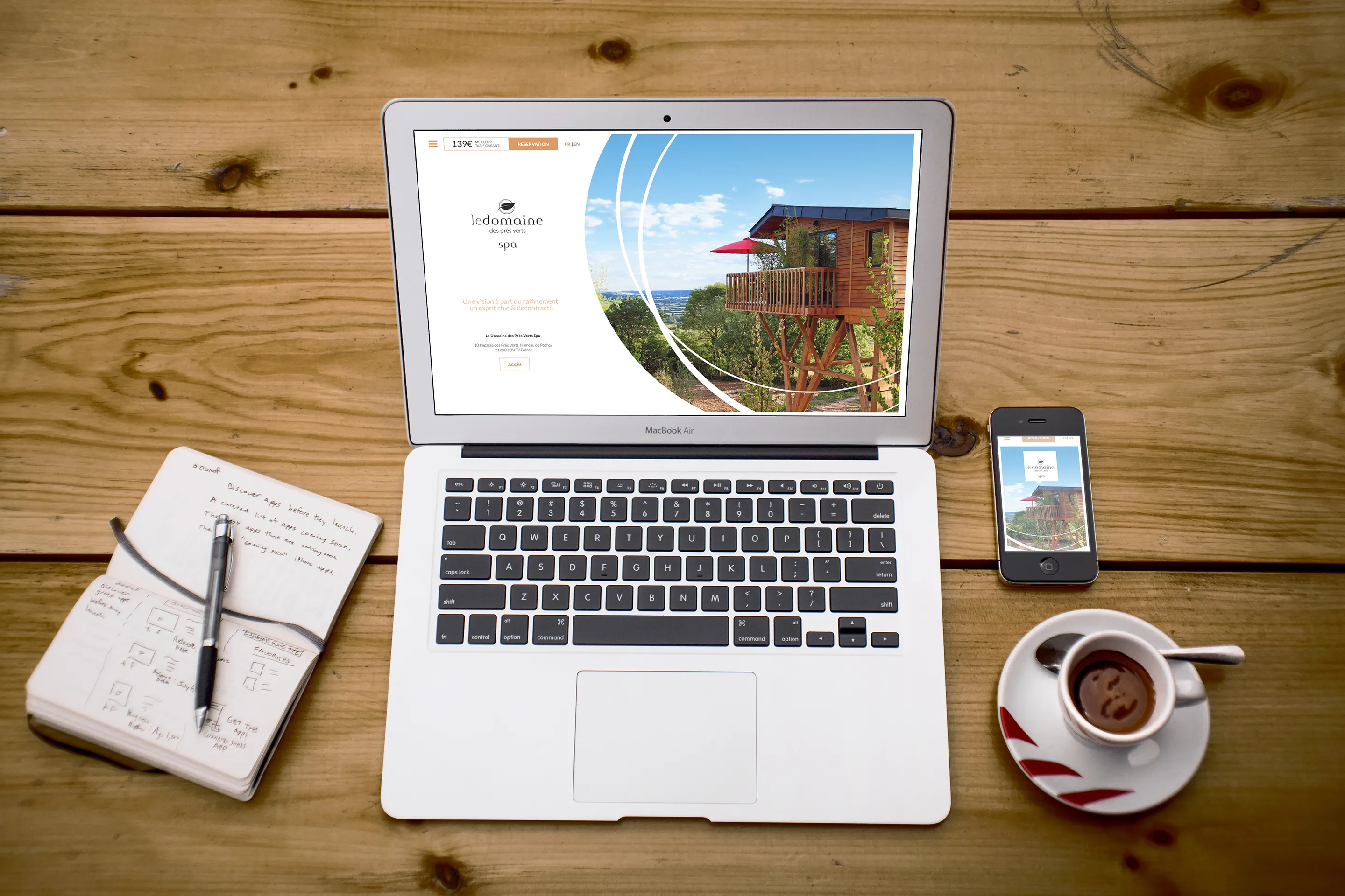 Cover for Luxury guest house website